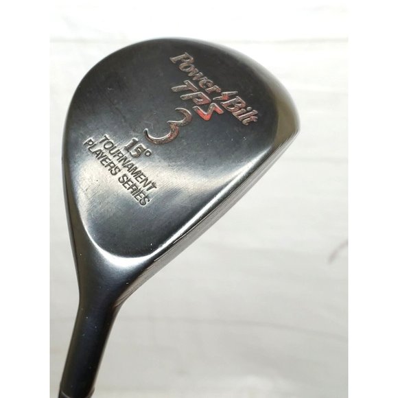 Power Bilt TPS #3 Tournament Players Series 15 Degree Graphite Shaft Golf Driver - Picture 1 of 12